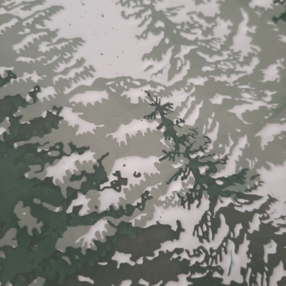 ***Eli + Ana Forest Woods 10.5"  Ceramic Dinner Plate Christmas Tree Holida… - Picture 10 of 13